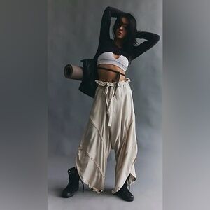 NWT FP Movement Head Start Harem Pants in Cashmere